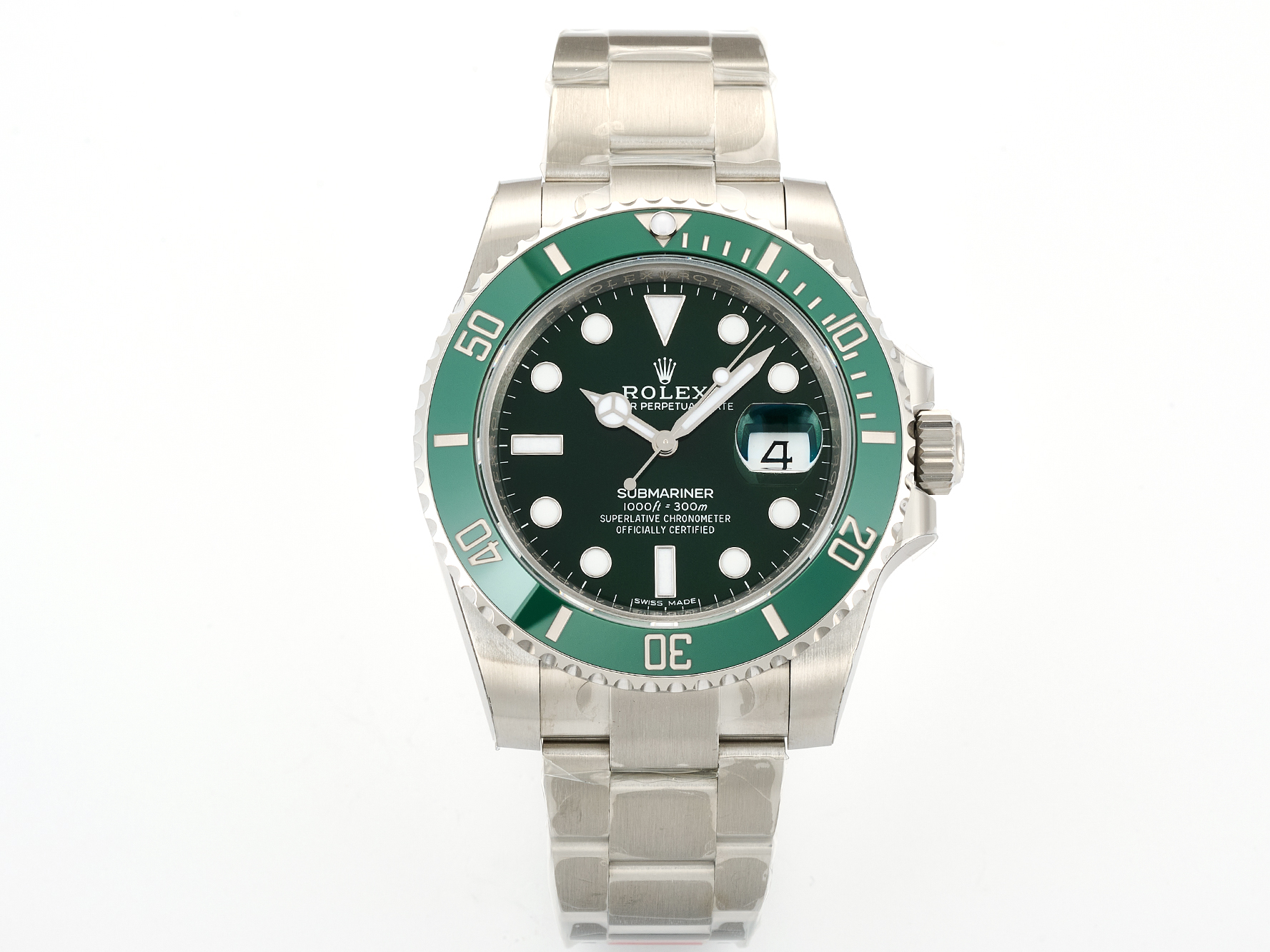 VSF Rolex Submariner "Hulk" 116610LV — Green Dial, Green Ceramic Bezel (40mm, DD3135)