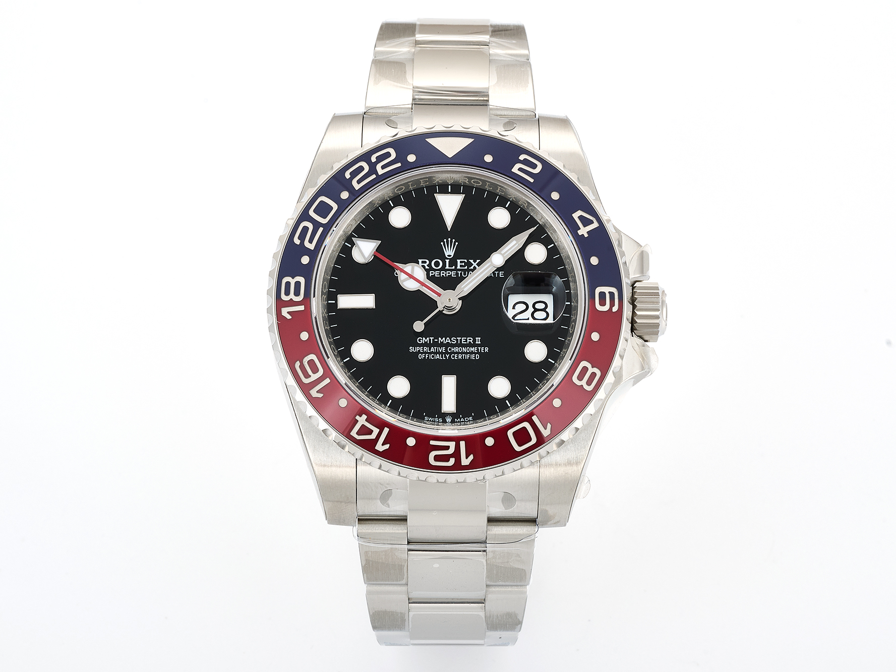VSF Rolex GMT-Master II "Pepsi" 126710BLRO — Red/Blue Bezel (Oyster Bracelet)