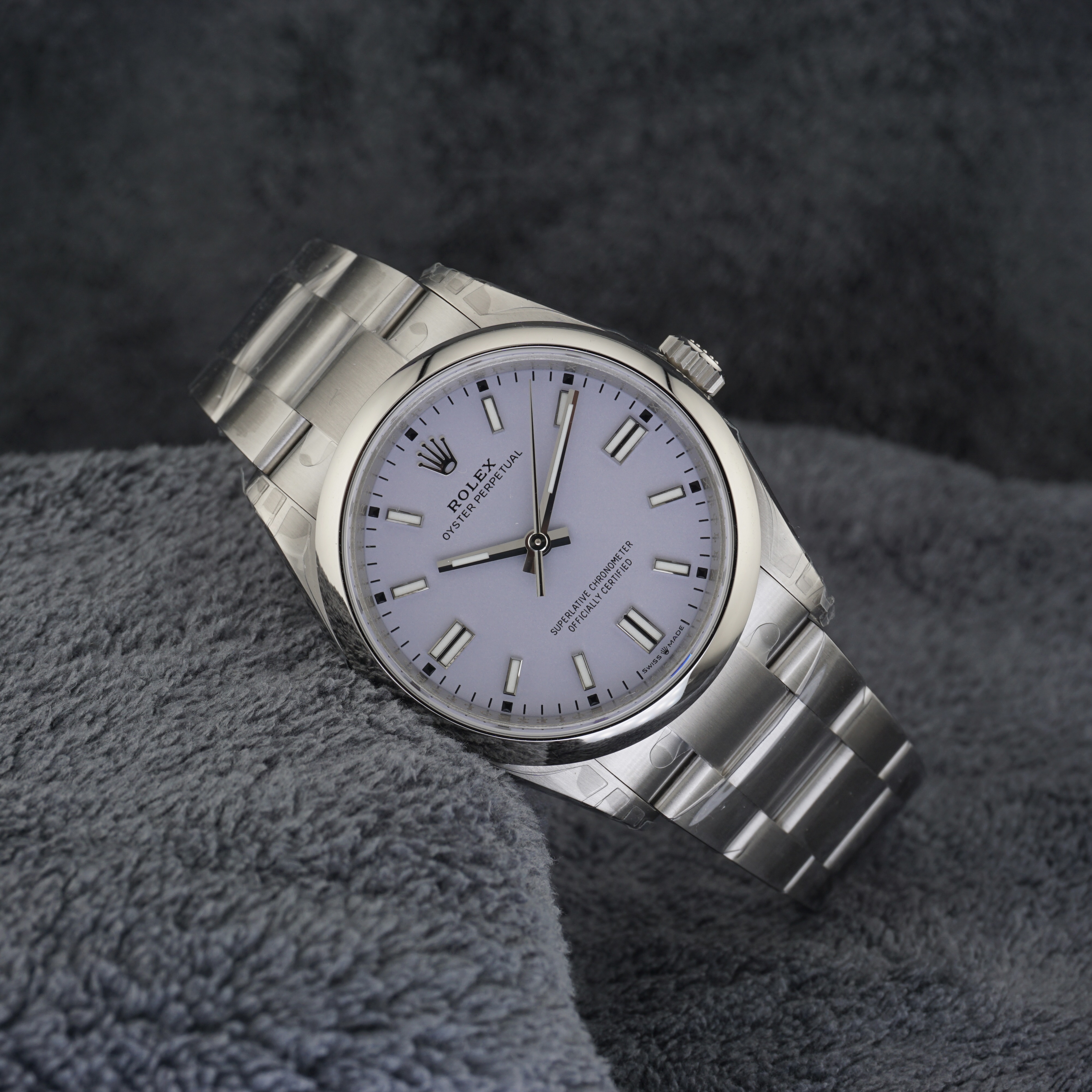 VSF Rolex Oyster Perpetual 36 126000 — Lavender Dial