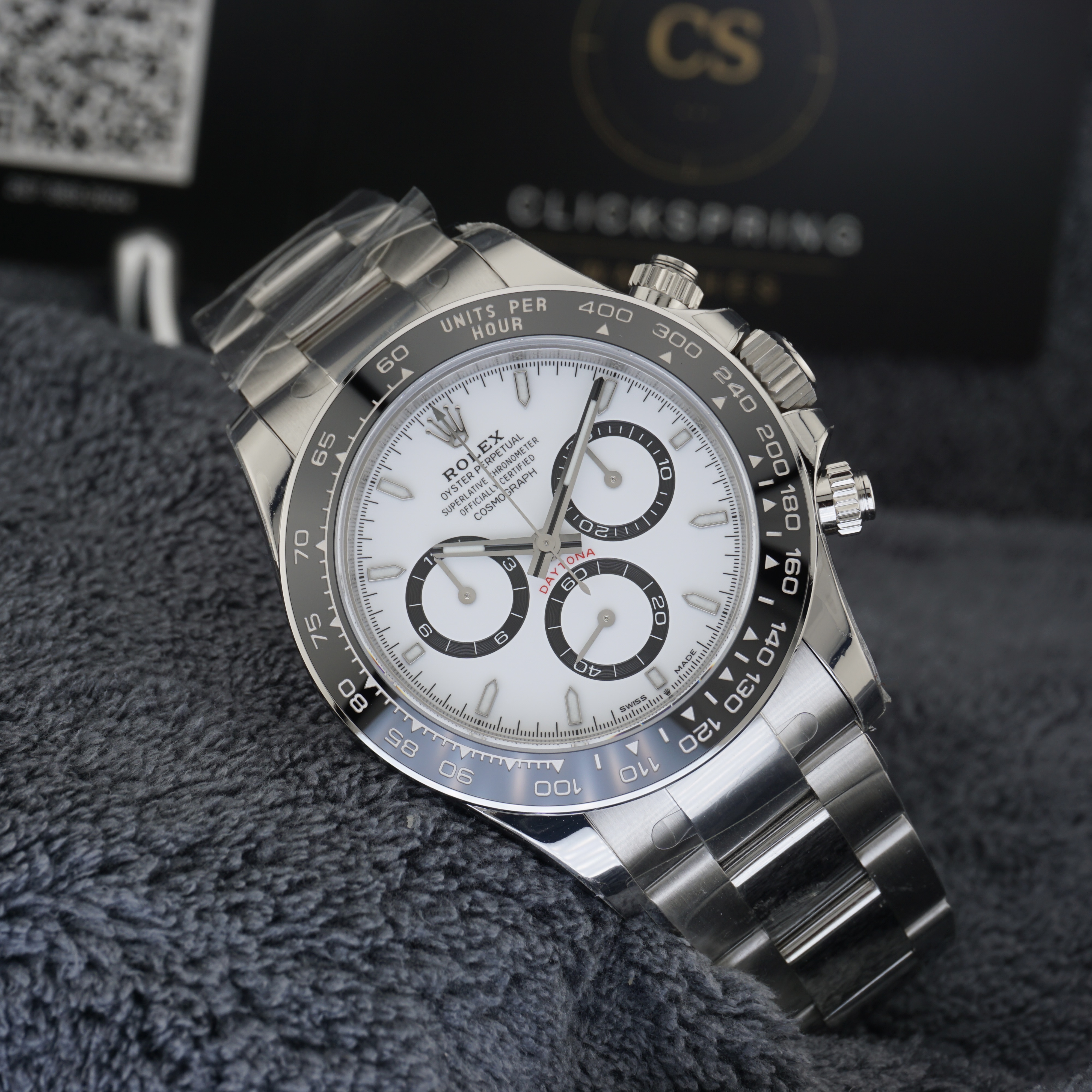 VSF Rolex Daytona 126500LN — White "Panda" Dial, Black Ceramic Bezel