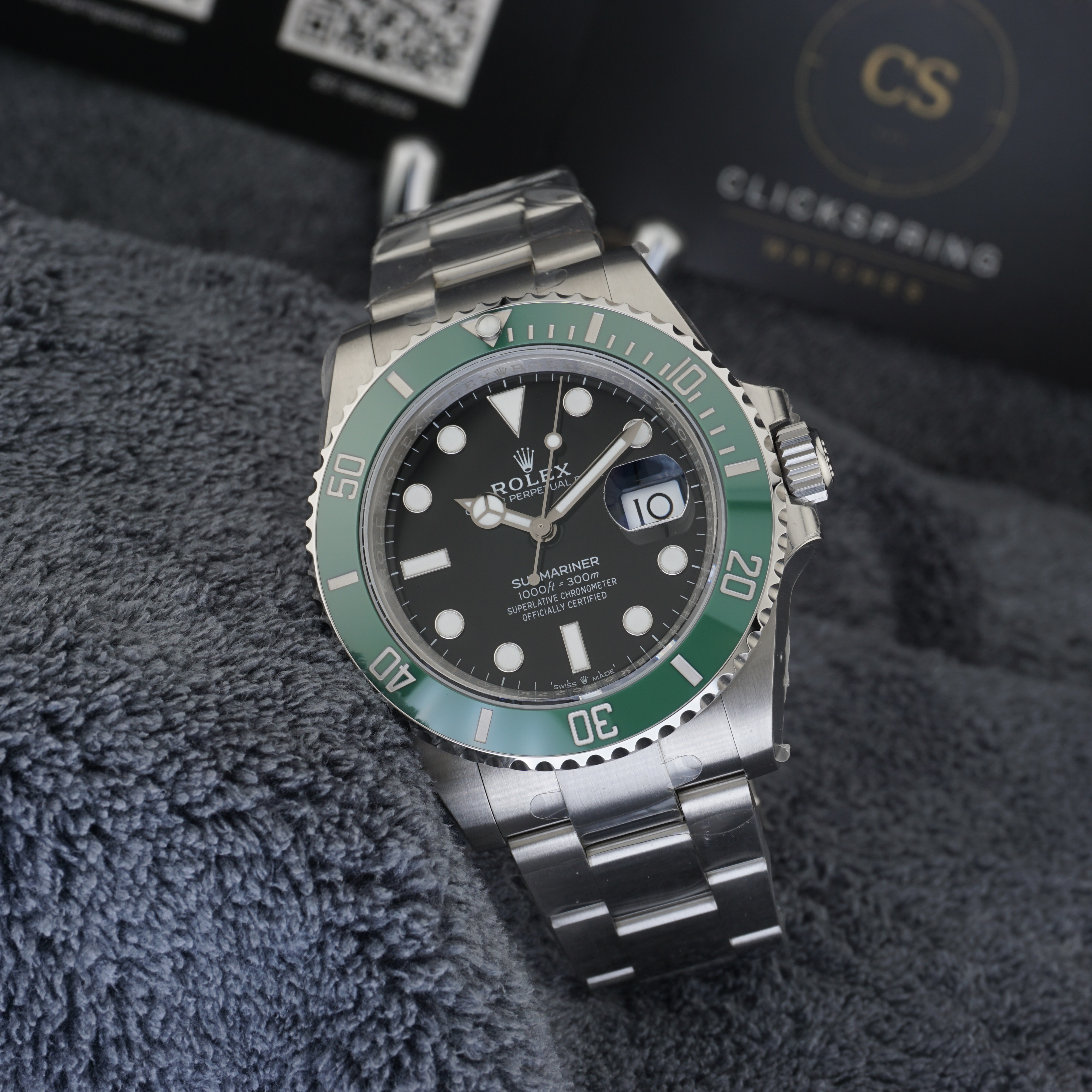 VSF Rolex Submariner "Starbucks" 126610LV — Green Ceramic Bezel
