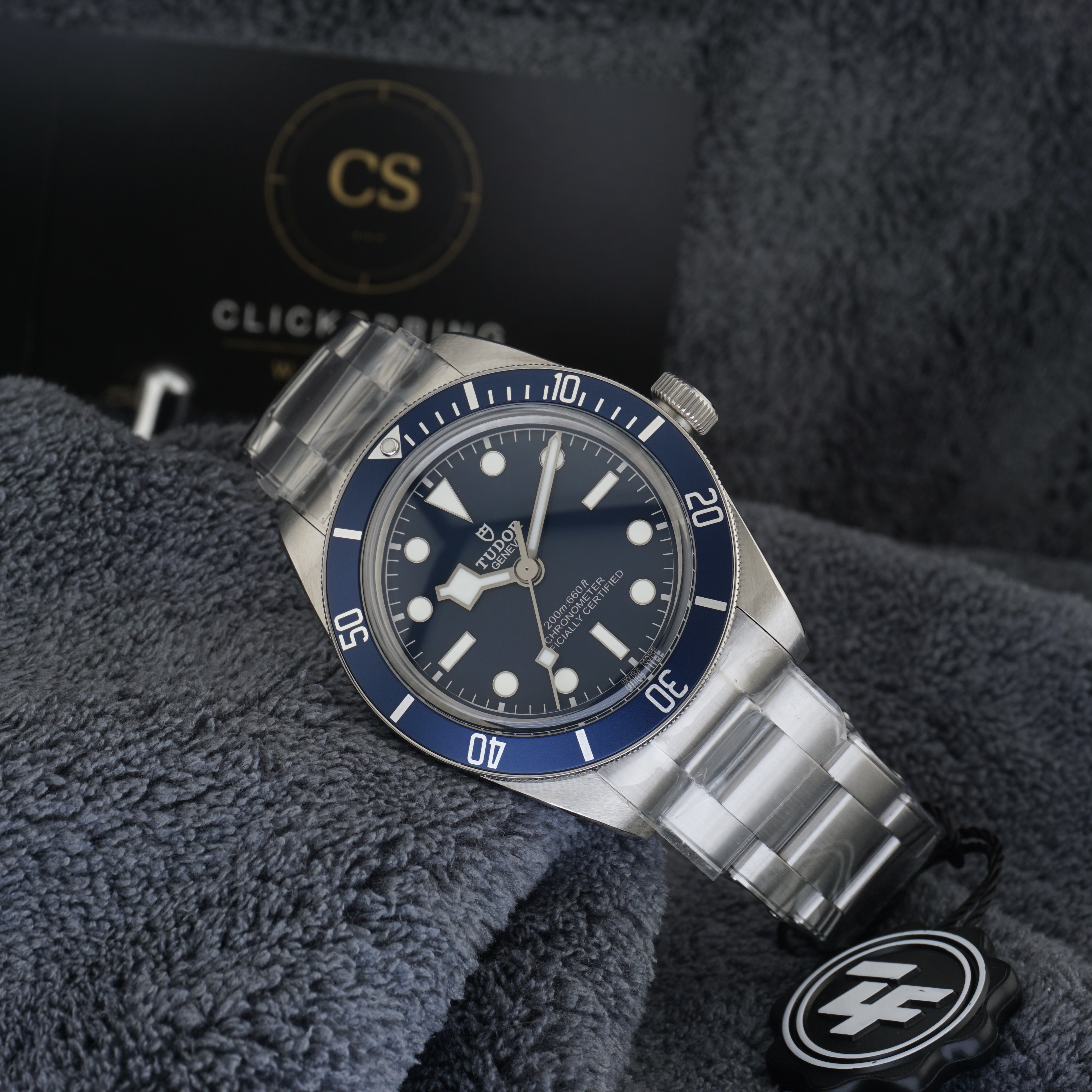 ZF Tudor Black Bay 58 79030B — Navy Blue Dial, 39mm (Steel Bracelet)