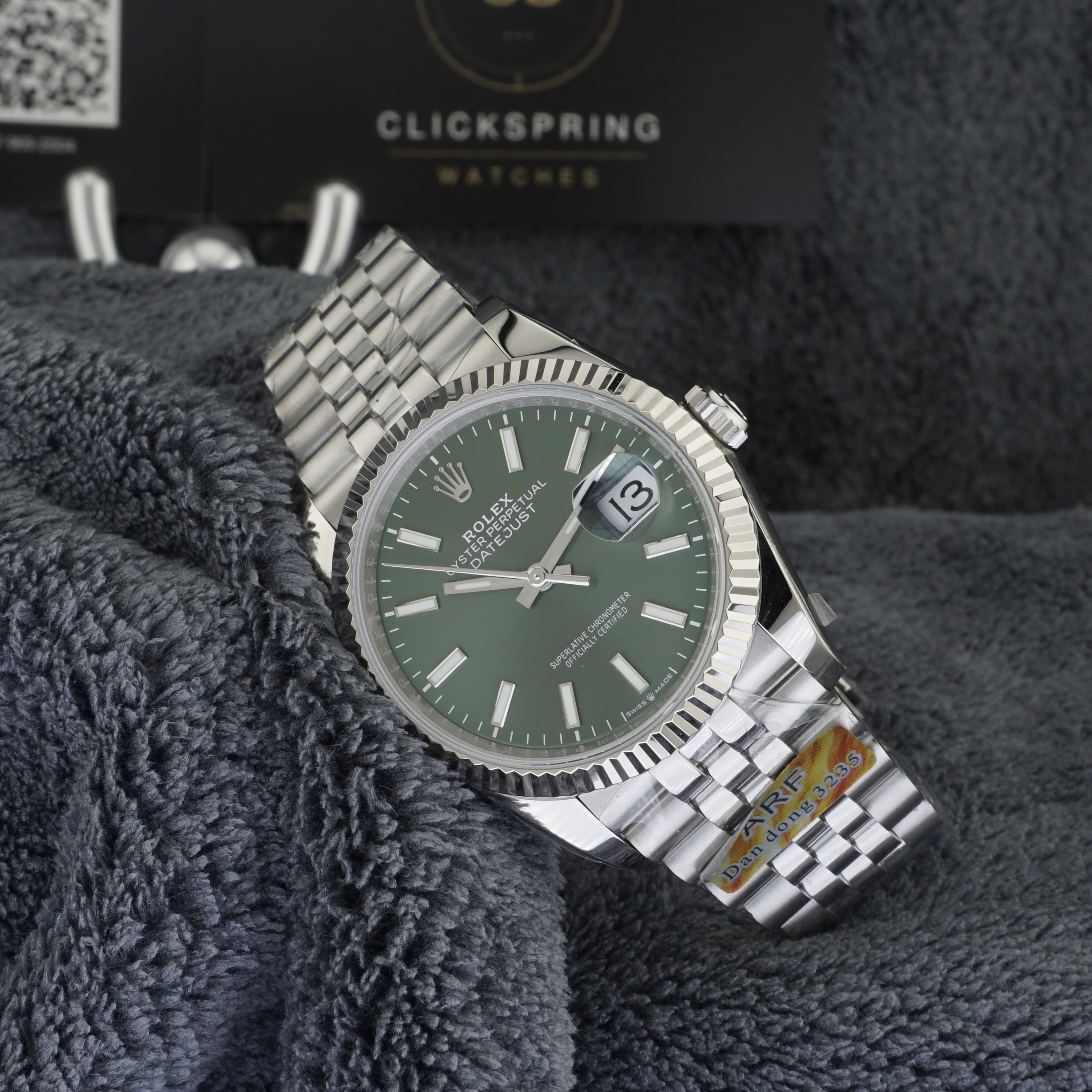 Rolex Datejust 36 — Mint Green Dial (ARF)
