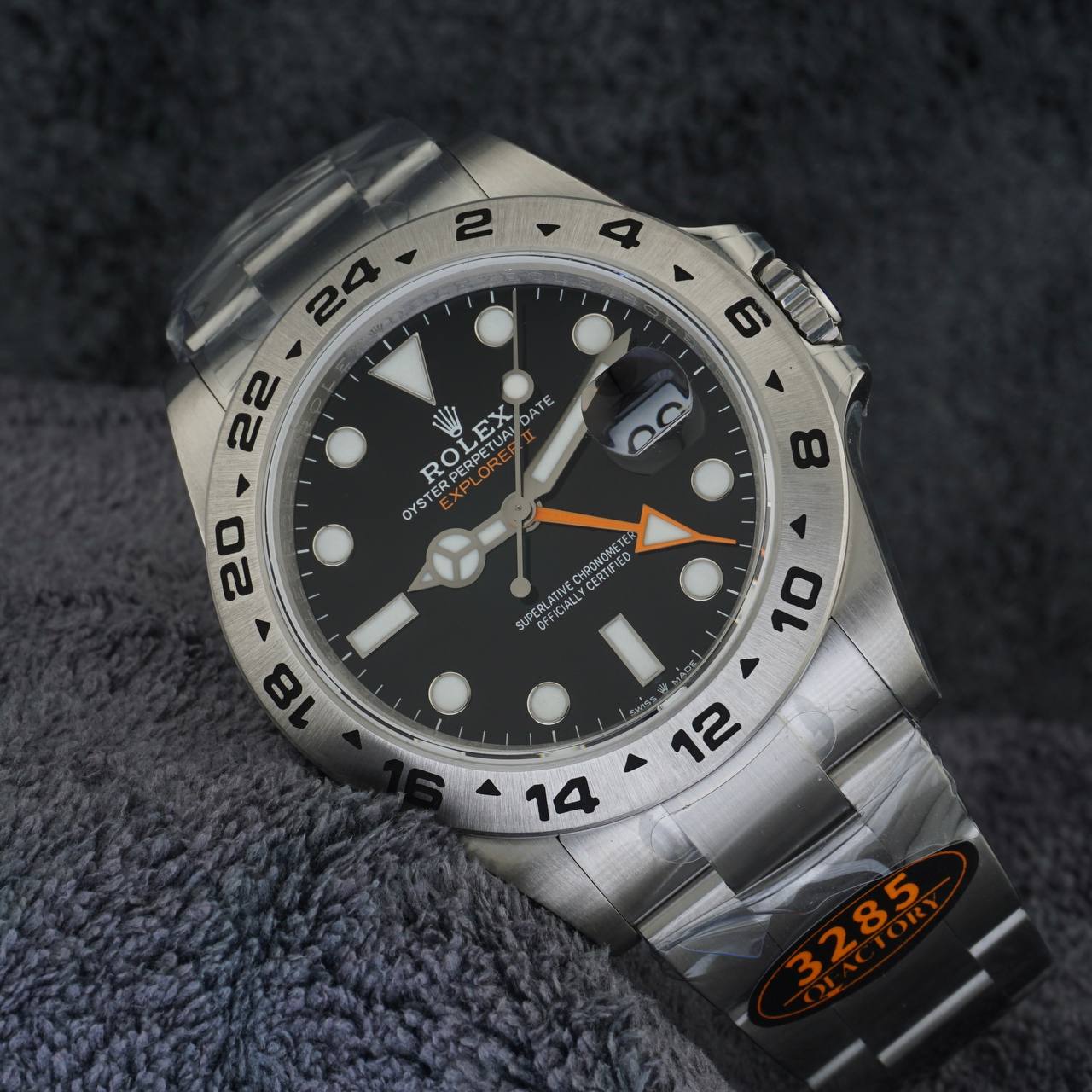 QF Rolex Explorer II 226570 — Black Dial