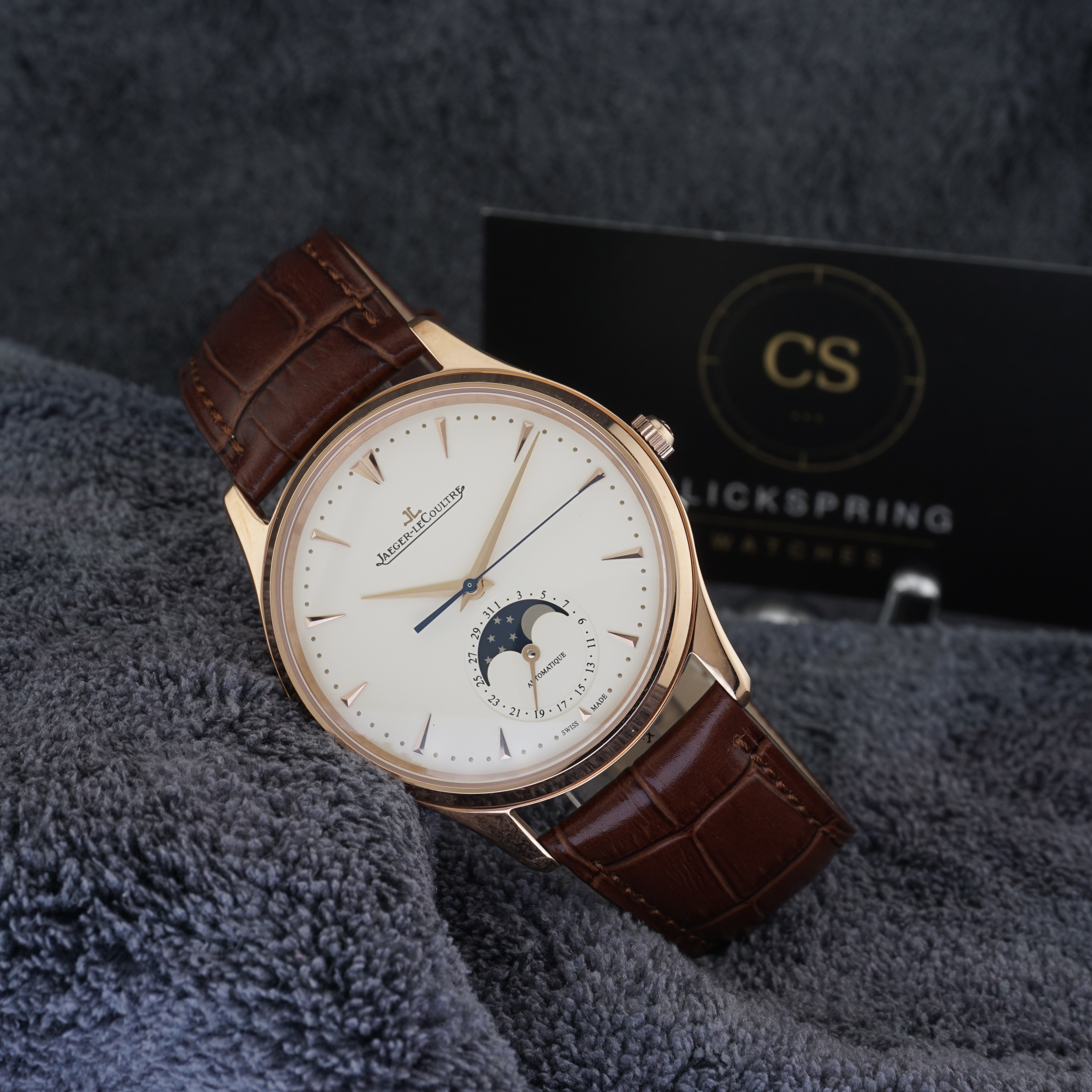 ZF Jaeger-LeCoultre Master Ultra Thin Moonphase — Rose Gold
