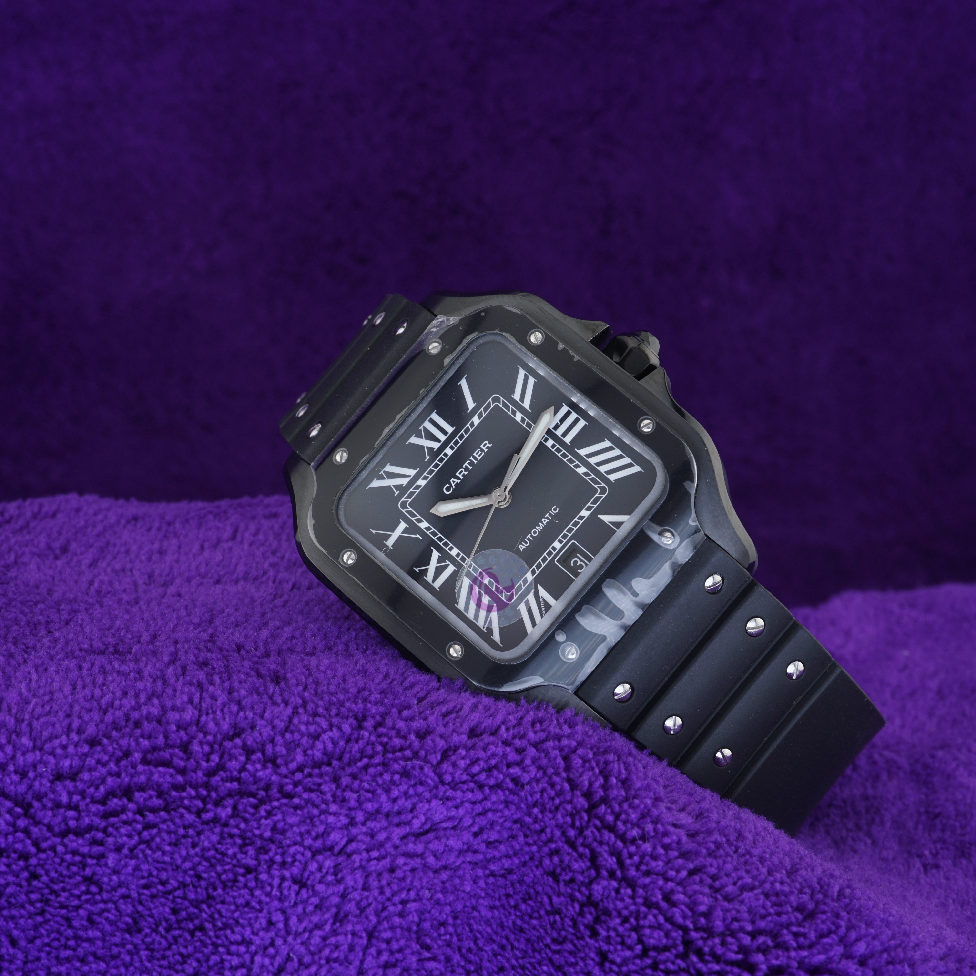 AF Cartier Santos de Cartier — Black PVD