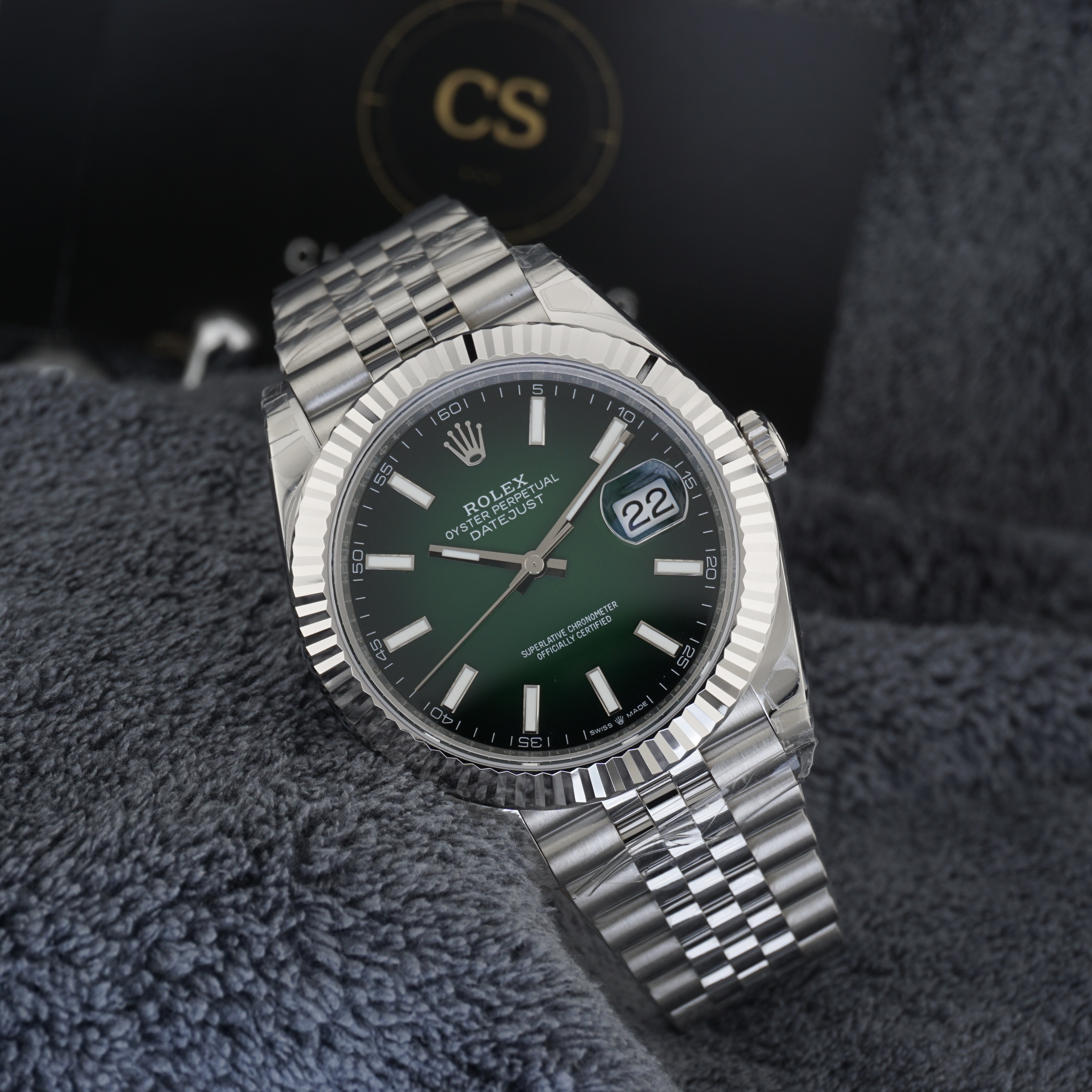 VSF Rolex Datejust 41 126334 — Green Ombré Dial Watch #2 — photo 1