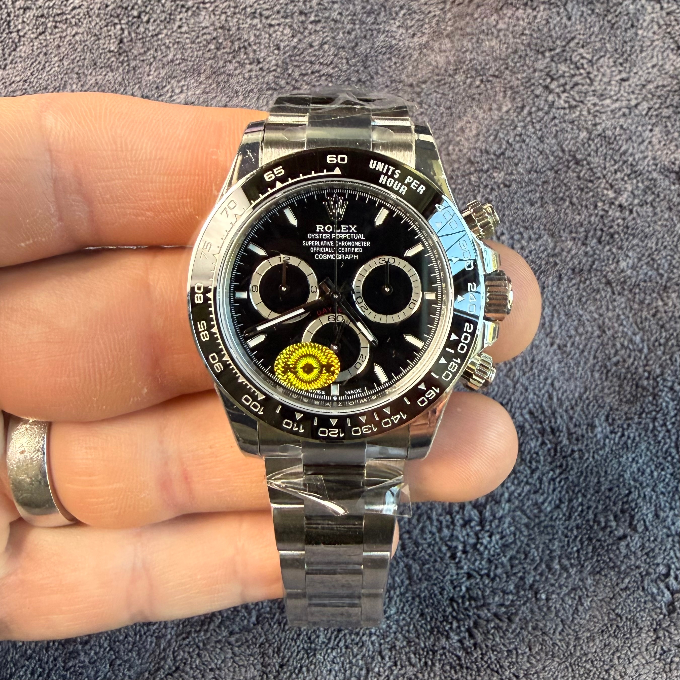 VSF Rolex Daytona 126500 — Black Dial, Black Ceramic Bezel, 40mm (12-Series) · Cal. DD4131 · Unit #3 — KK2DK — photo 1