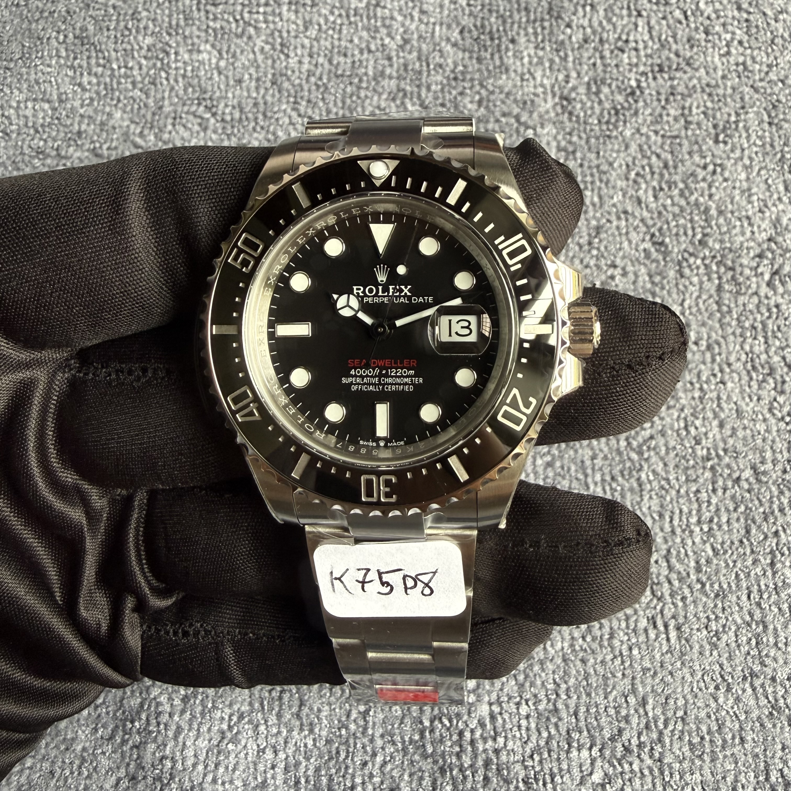 VSF Rolex Sea-Dweller 126600 — Black Dial, 43mm · Cal. DD3235 · Unit #1 — K75D8 — photo 1