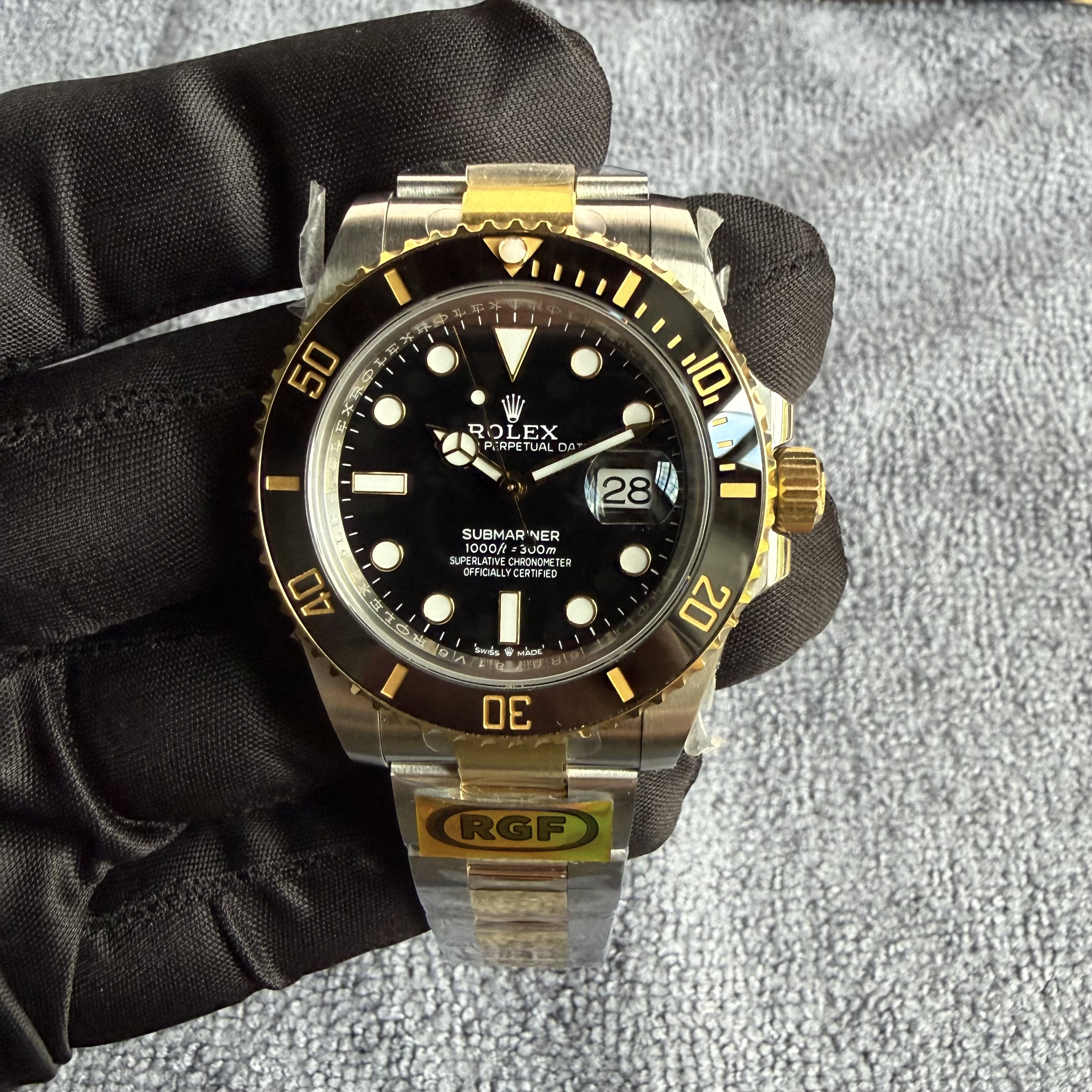 RCF Rolex Submariner Date Two-Tone 126613LN — Black Dial, 41mm · Cal. SH3235 · Unit #2 — UFK2U — photo 1