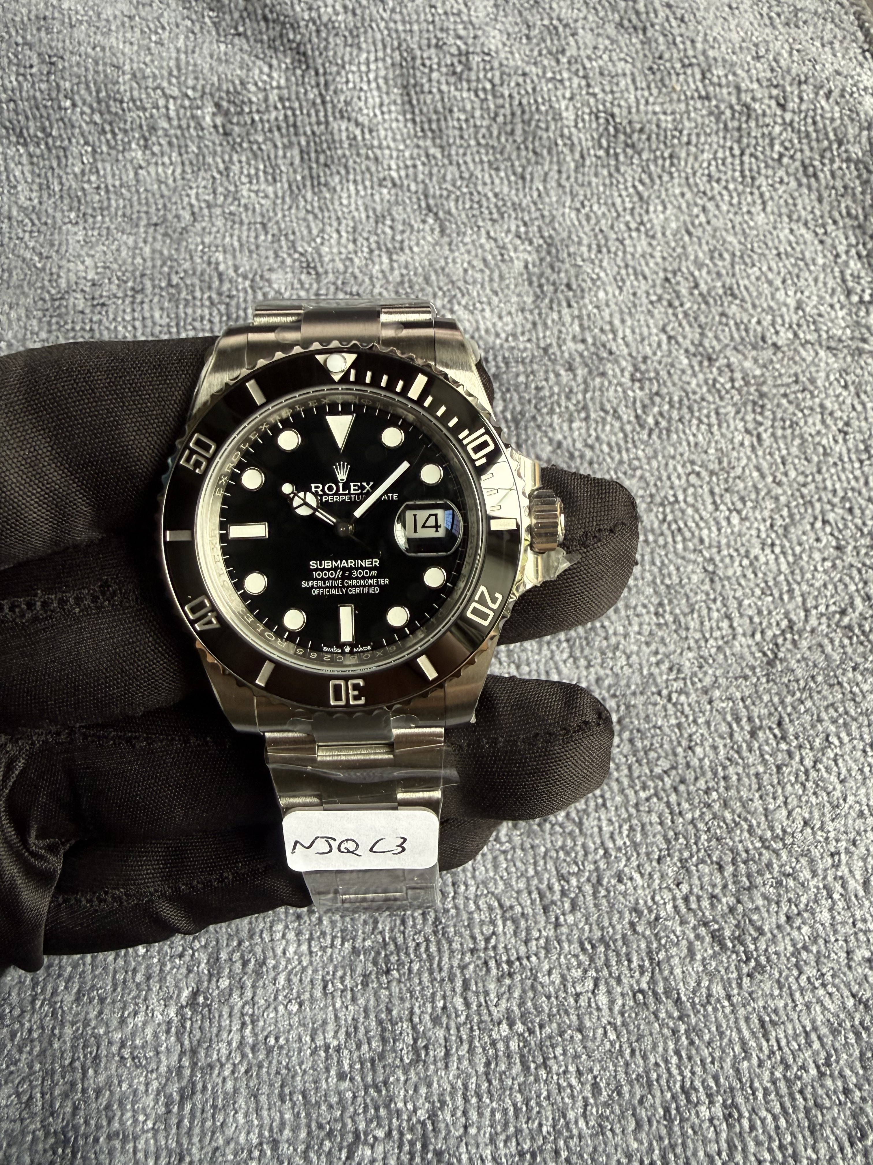 VSF Rolex Submariner Date 126610LN — Black Dial, Black Ceramic Bezel, 41mm · Cal. DD3235 · Unit #1 — NJQC3 — photo 1