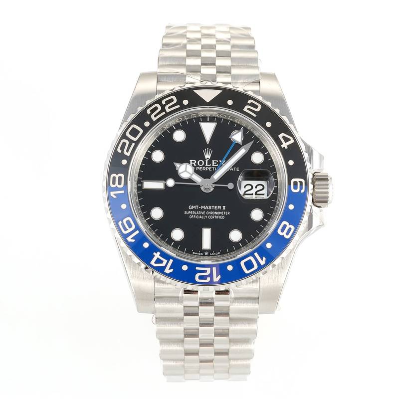 VSF Rolex GMT-Master II 'Batgirl' 126710BLNR — Black/Blue Bezel (Jubilee Bracelet)