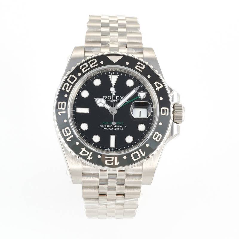 VSF Rolex GMT-Master II "Bruce Wayne" 126710GRNR — Black/Grey Bezel (Jubilee Bracelet)