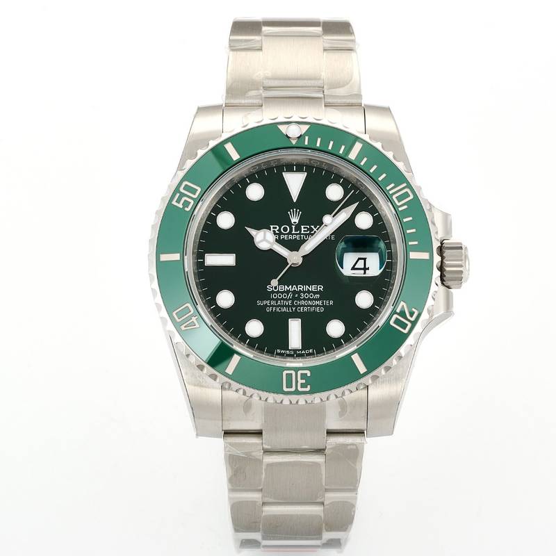 VSF Rolex Submariner "Hulk" 116610LV — Green Dial, Green Ceramic Bezel, 40mm · Cal. DD3135