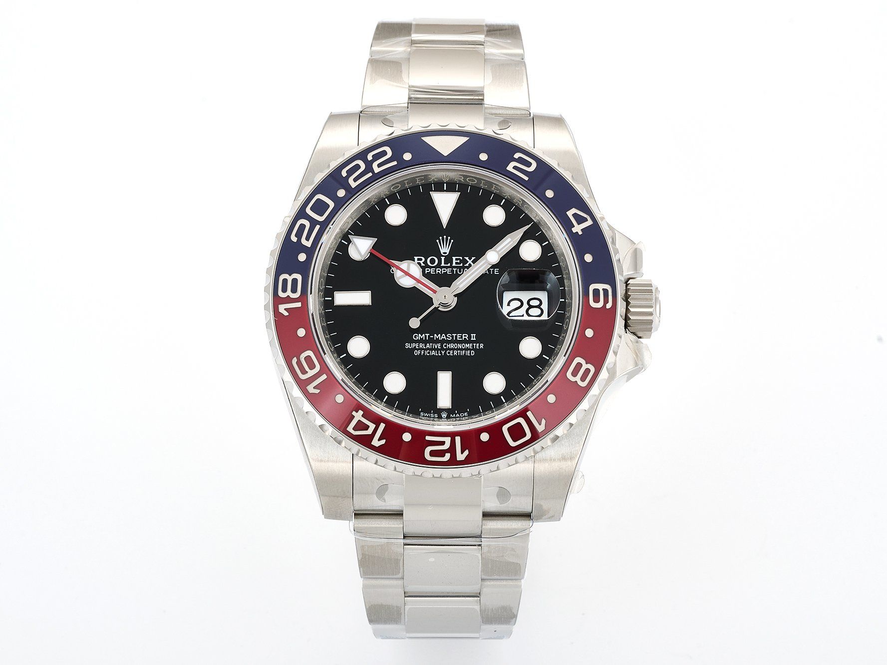 VSF Rolex GMT-Master II "Pepsi" 126710BLRO V3 — Red/Blue Bezel (Oyster Bracelet)