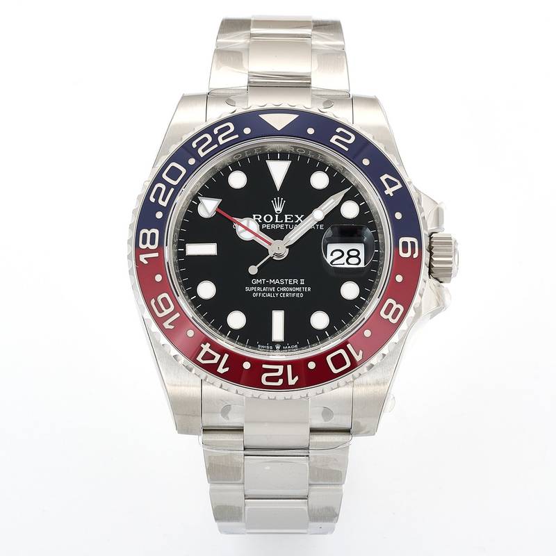 VSF Rolex GMT-Master II "Pepsi" 126710BLRO V3 — Red/Blue Bezel (Oyster Bracelet)