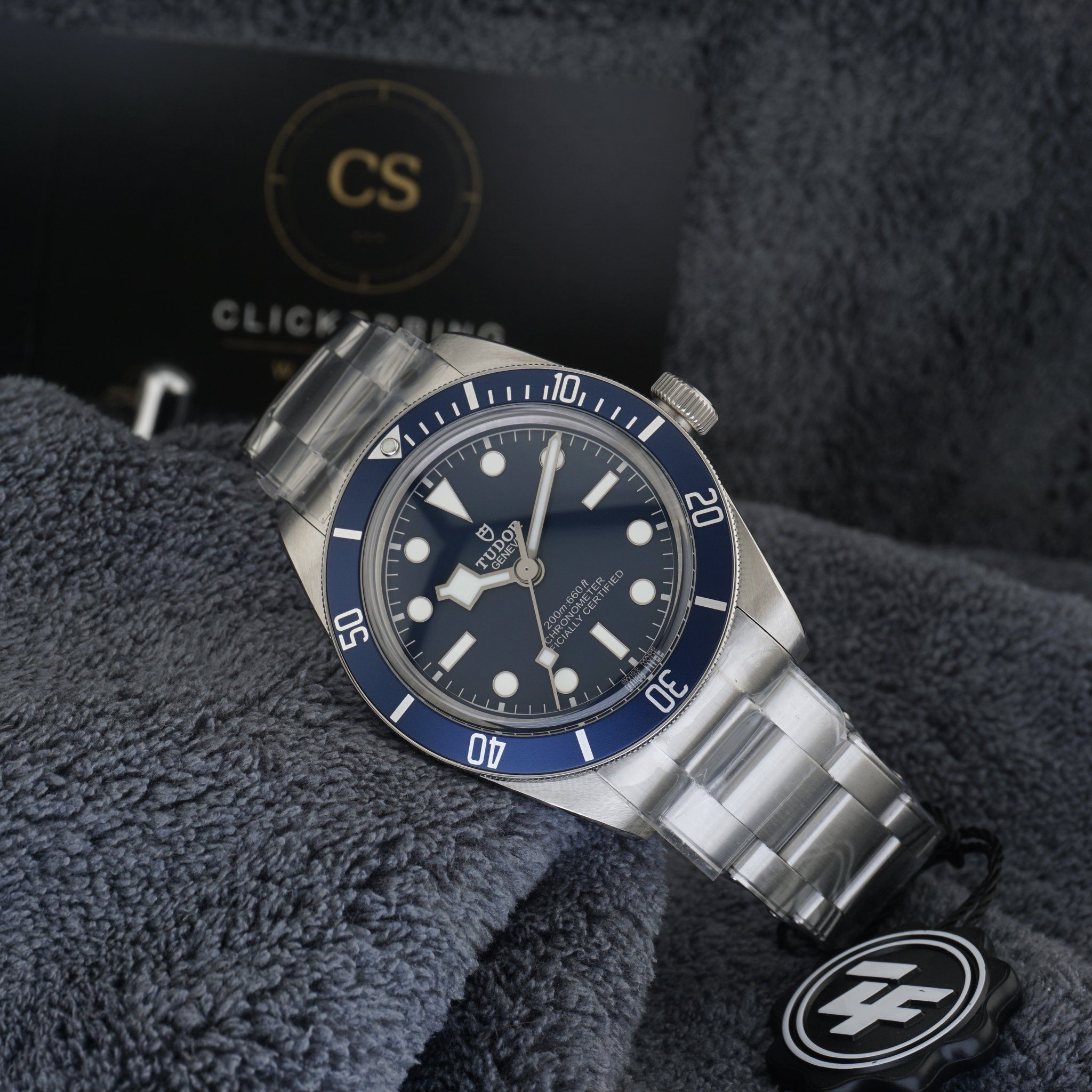ZF Tudor Black Bay 58 79030B — Navy Blue Dial, 39mm (Steel) · Cal. ETA 2824