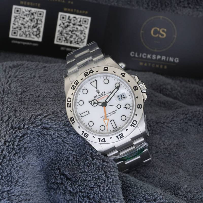 ARF Rolex Explorer II "Polar" 226570 — White Dial, 42mm · Cal. DD3285