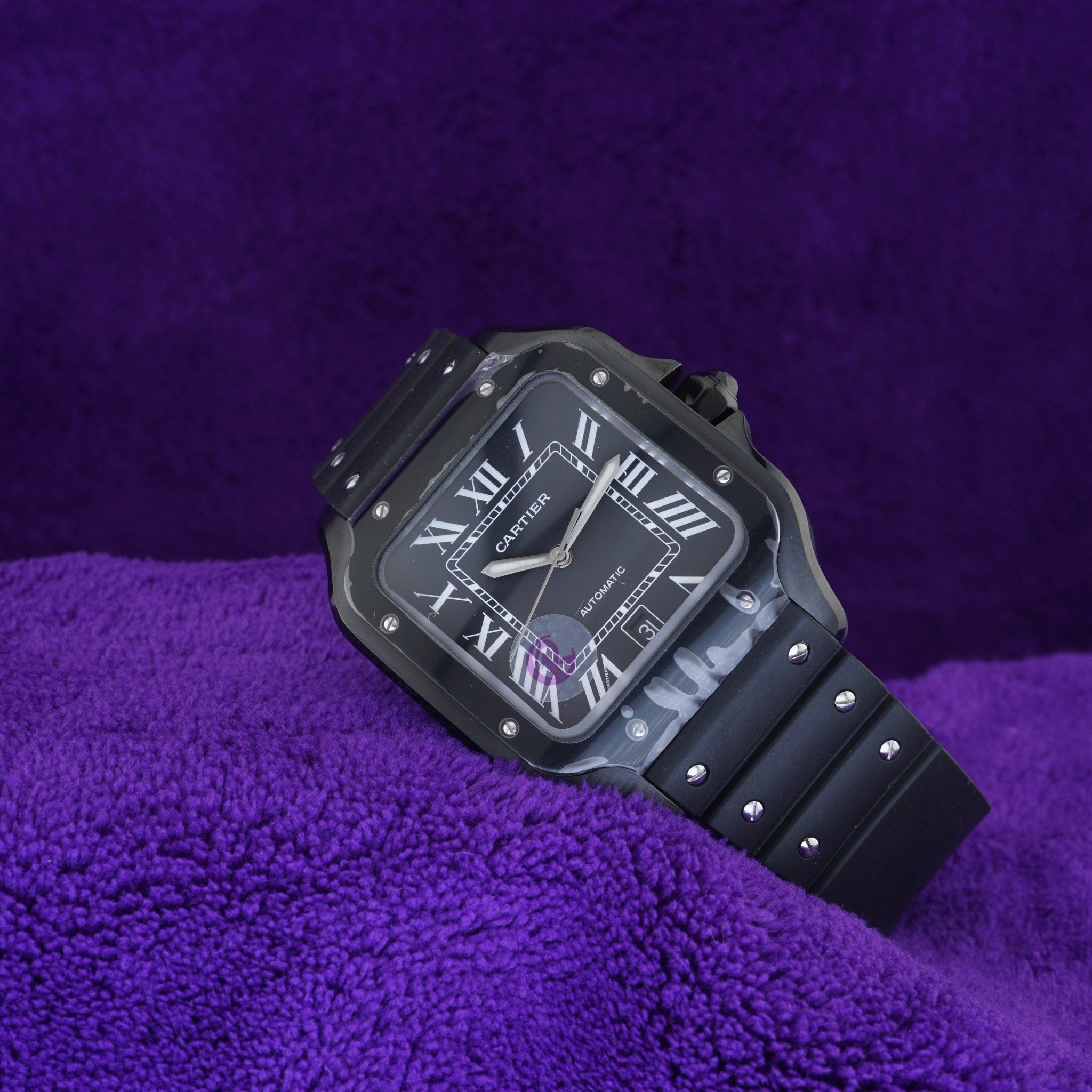 AF Cartier Santos de Cartier — Black PVD