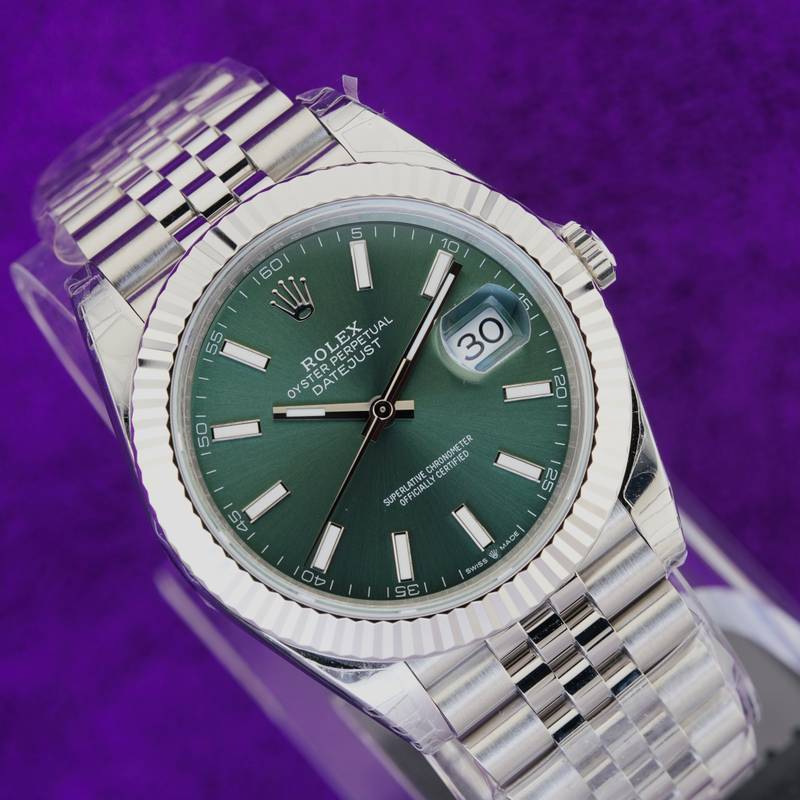 VSF Rolex Datejust 41 126334 — Green Dial, 41mm · Cal. DD3235