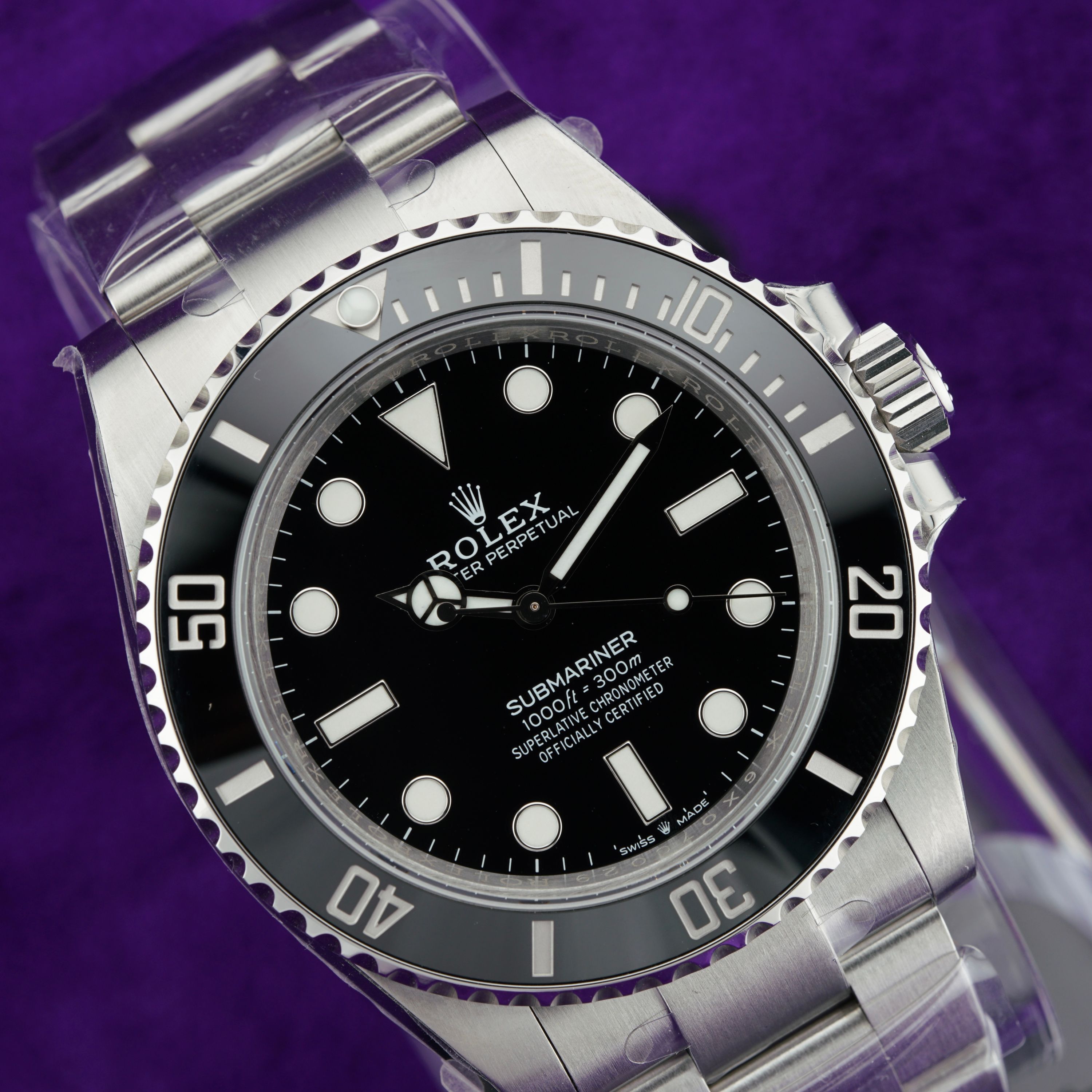 VSF Rolex Submariner No-Date 124060 — Black Dial, 41mm · Cal. DD3230