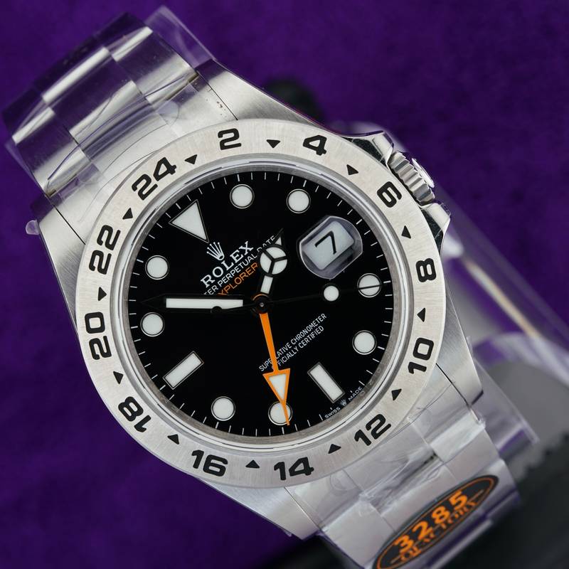 QF Rolex Explorer II 226570 — Black Dial, 42mm · Cal. SH3285