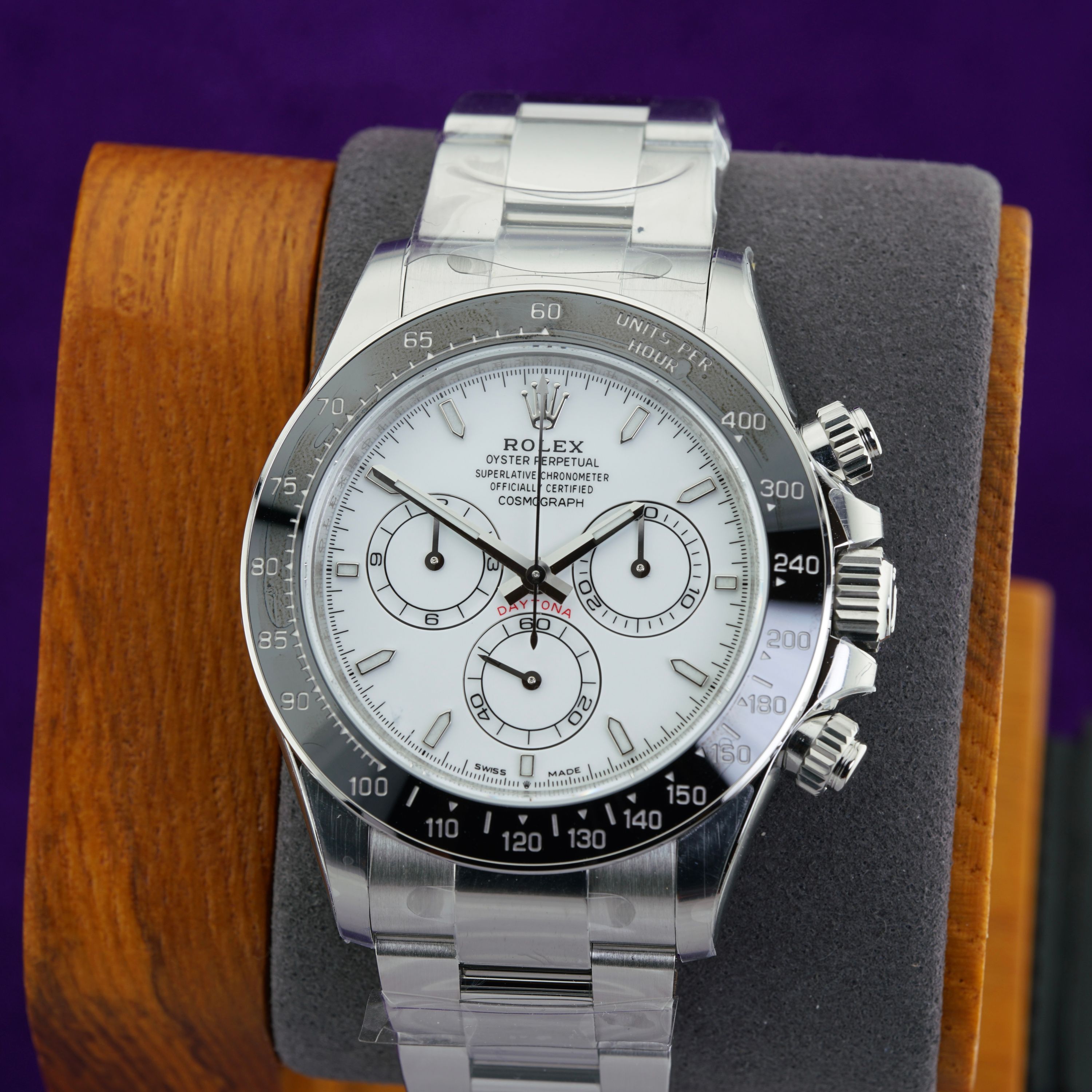 VSF Rolex Daytona 126500LN — All-White Dial, 40mm · Cal. 4131