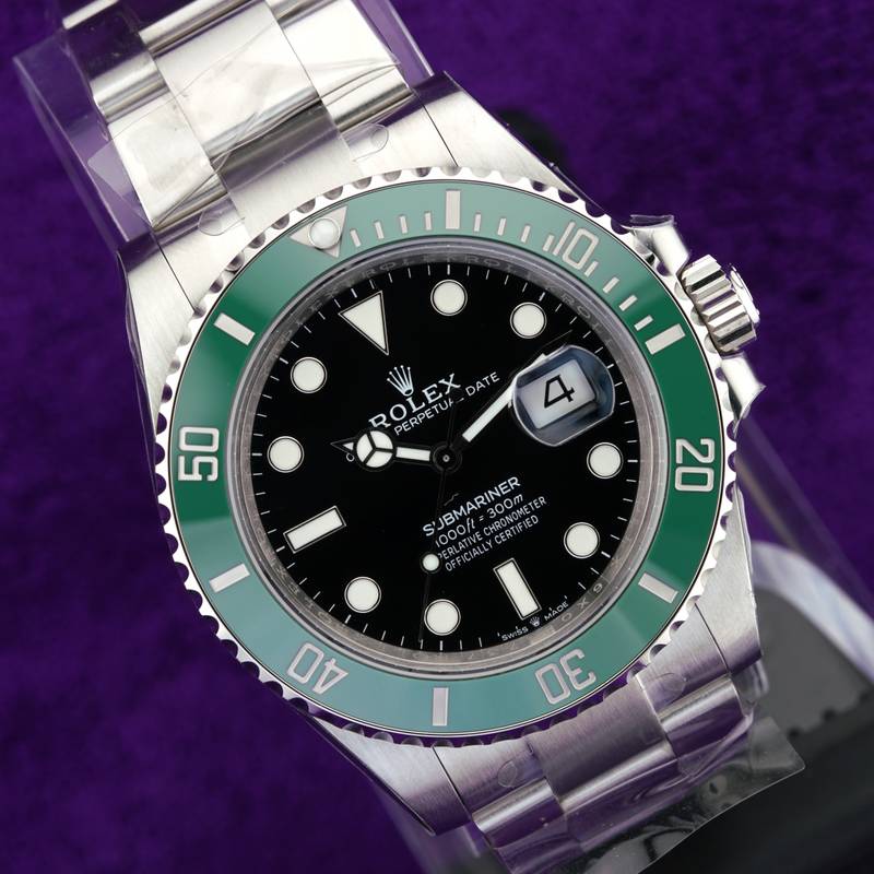 VSF Rolex Submariner "Starbucks" 126610LV — Green Ceramic Bezel, 41mm · Cal. DD3235