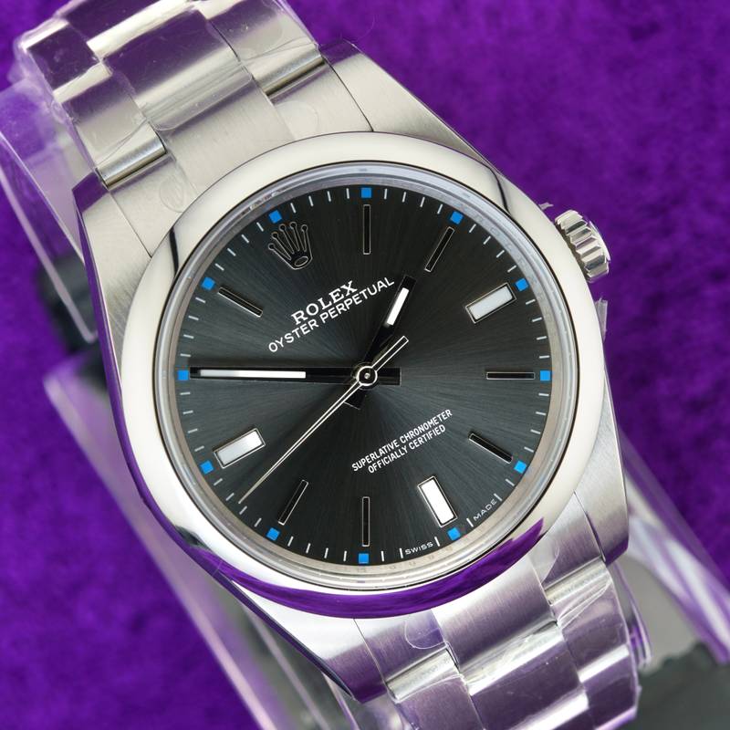 BPF Rolex Oyster Perpetual 39 114300 — Rhodium Dial · Cal. VR3130